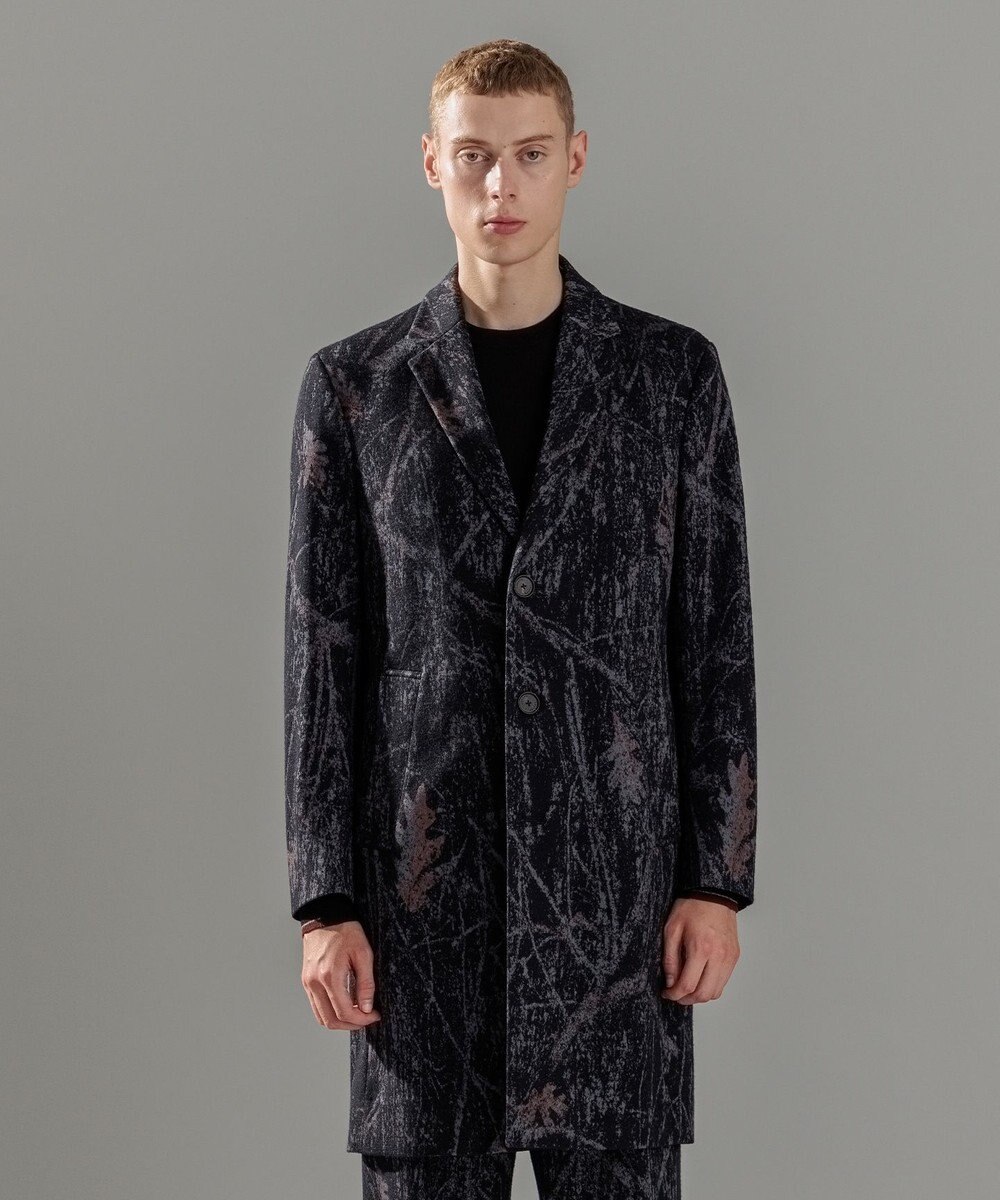 JOSEPH HOMME フォレストジャガード　チェスターコート 