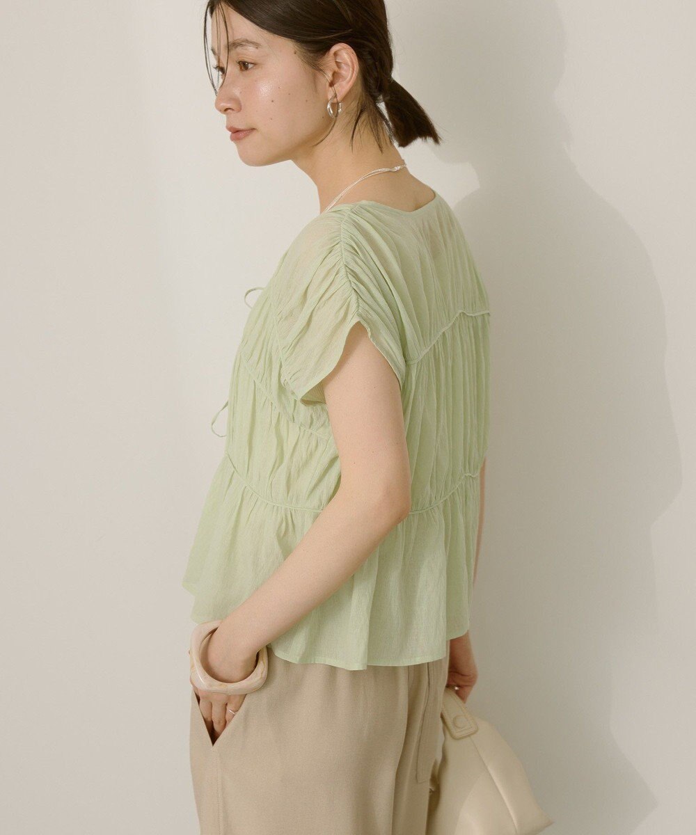 AMERICAN HOLIC 【前後2WAY】フロントリボンブラウス 