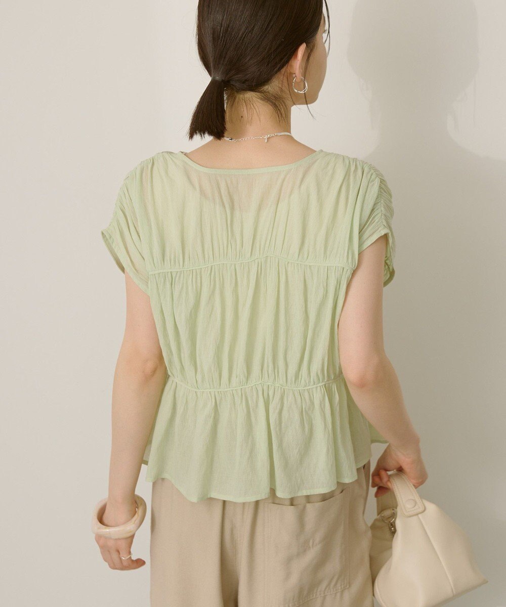 AMERICAN HOLIC 【前後2WAY】フロントリボンブラウス 