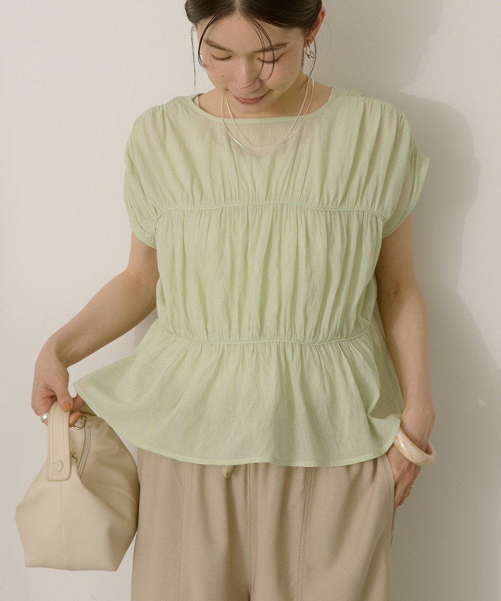 AMERICAN HOLIC 【前後2WAY】フロントリボンブラウス 