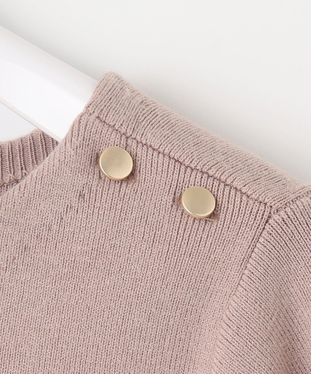 ANY SIS S 【低身長企画】バイカラーニットセットアップ 