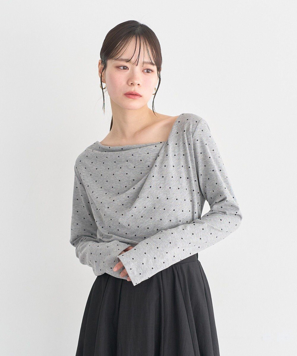 earth music&ecology アソートドレーププルオーバー 