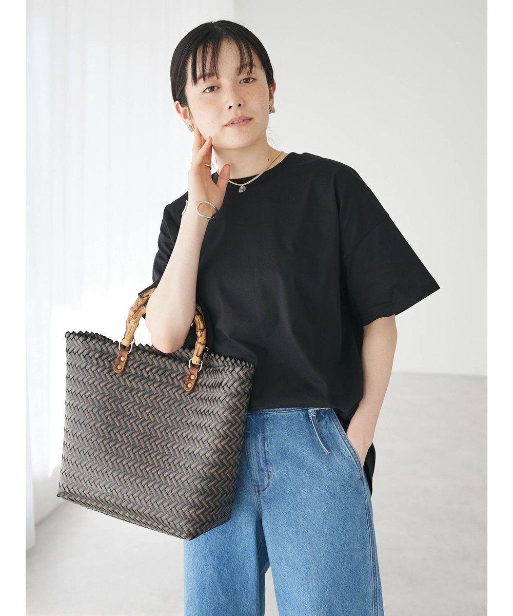 CRAFT STANDARD BOUTIQUE バンブー風ハンドルメルカドトートバッグ 