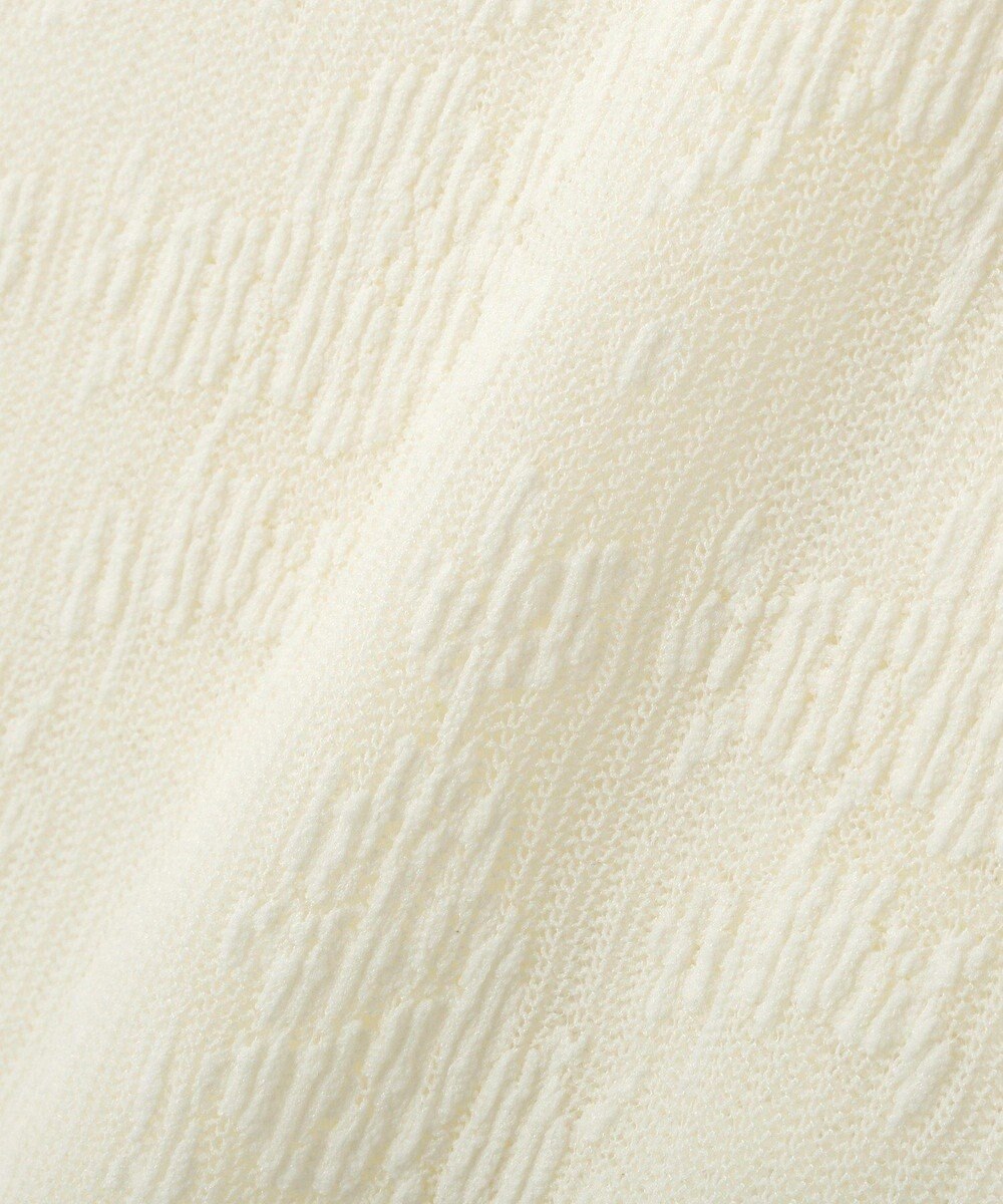 Green Parks プリーツレースハイネックプルオーバー 