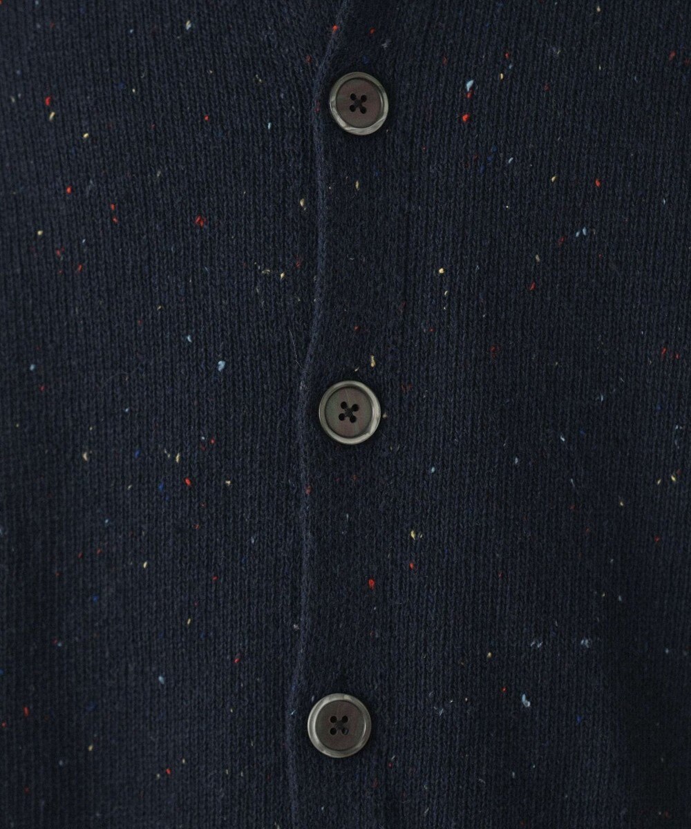 WEGO ネップクルーネックカーディガン 