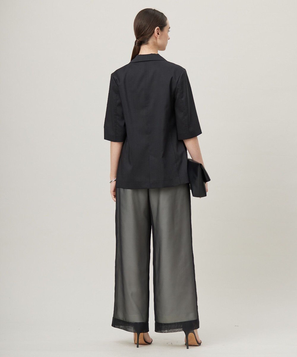 ICB L 【洗える】Peラミーシアータフタジャケット 