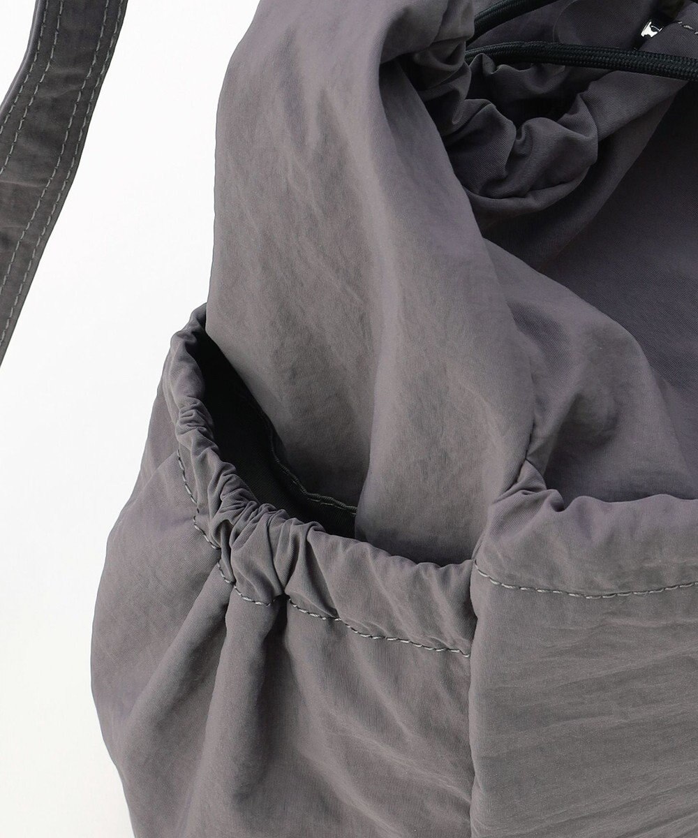 LA BAGAGERIE 【MONICA】クリンクルナイロン　ドロスト2WAYバッグ 