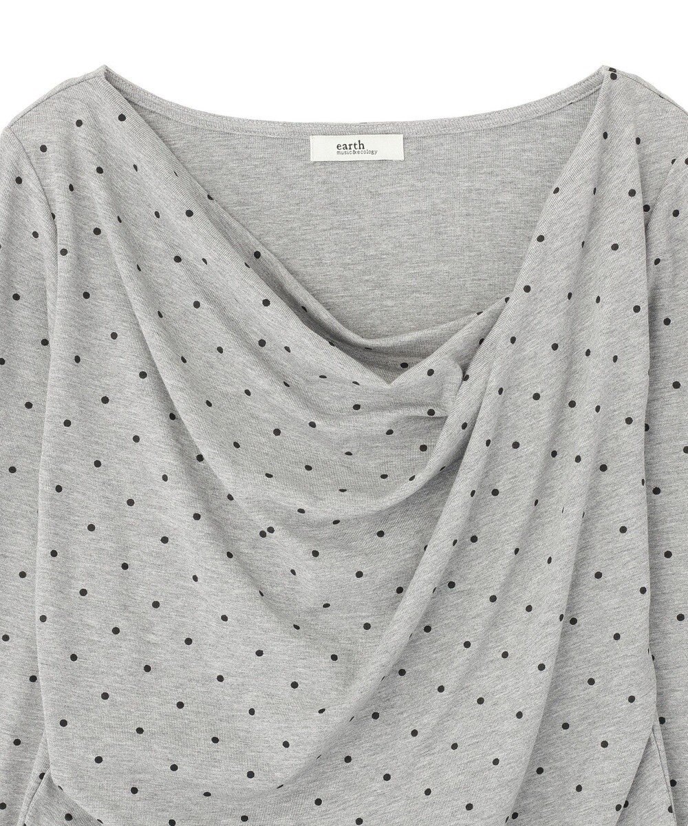 earth music&ecology アソートドレーププルオーバー 