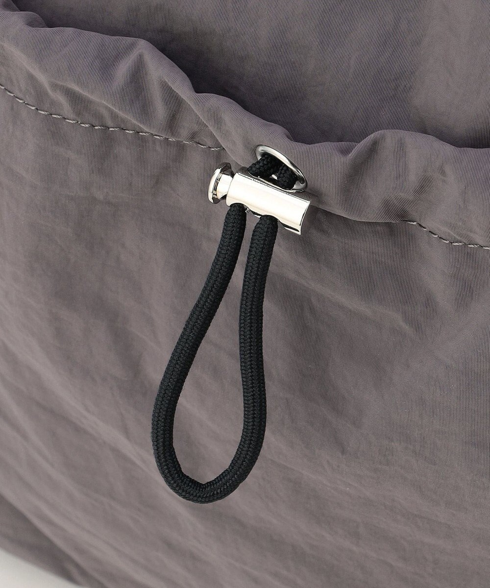 LA BAGAGERIE 【MONICA】クリンクルナイロン　ドロスト2WAYバッグ 