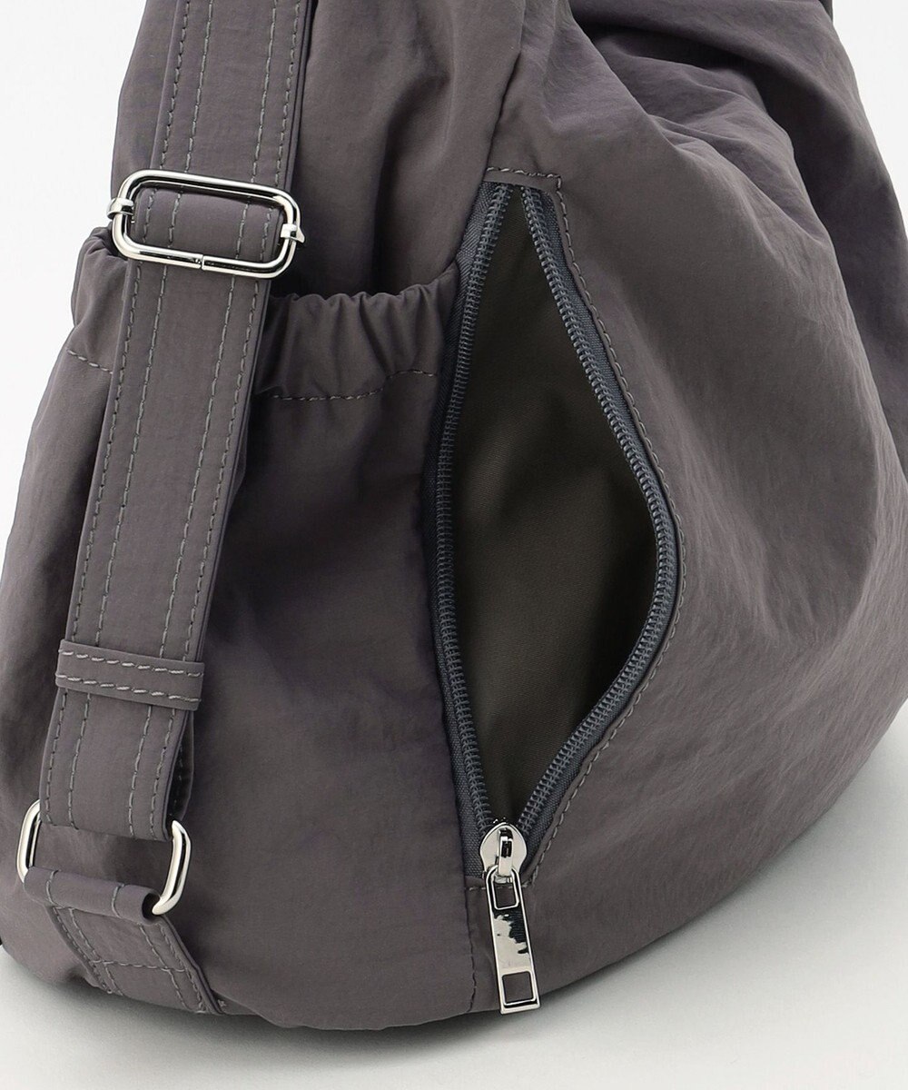 LA BAGAGERIE 【MONICA】クリンクルナイロン　ドロスト2WAYバッグ 