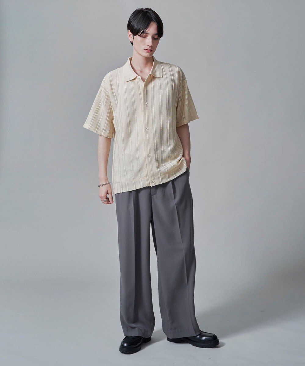 WEGO 【２点SET】アンサンブルシアーシャツ（SS） 