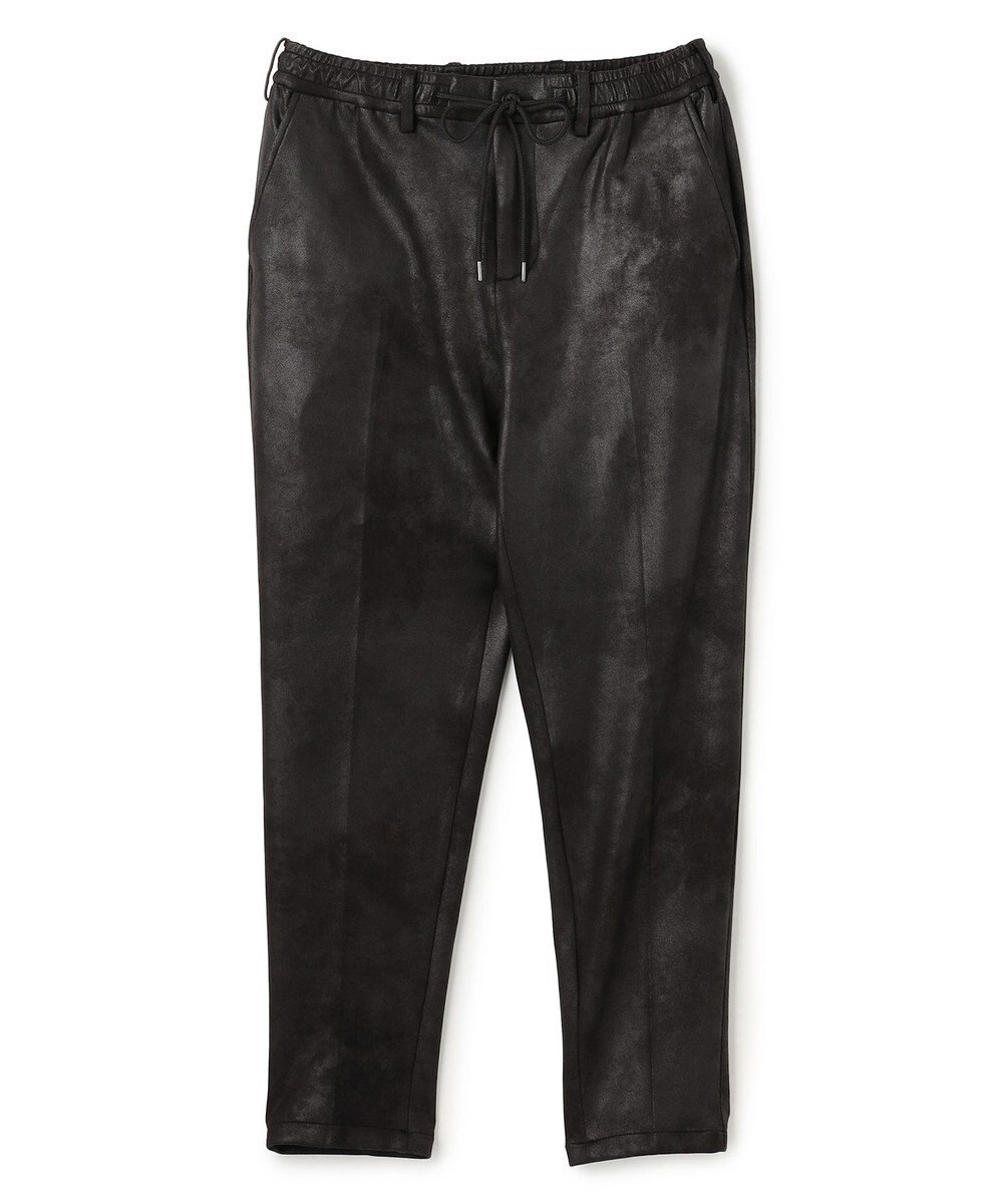 JOSEPH HOMME 【ストレッチ】レザーライクジャージー　ドロスト付きテーパードパンツ / PEGG CONVERTIBLE 