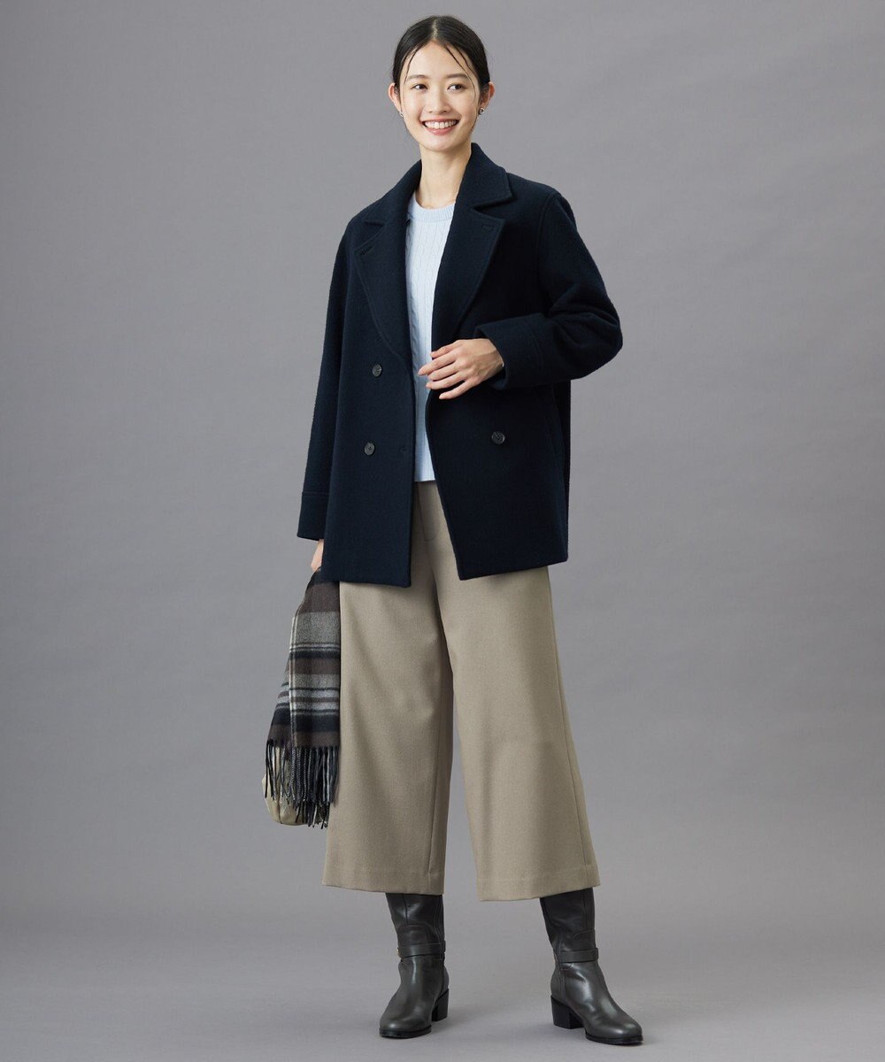 J.PRESS LADIES 【洗える】カシミヤチェック ストール 