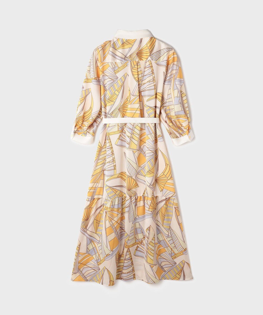 GRACE CONTINENTAL キカヨットプリントワンピース 