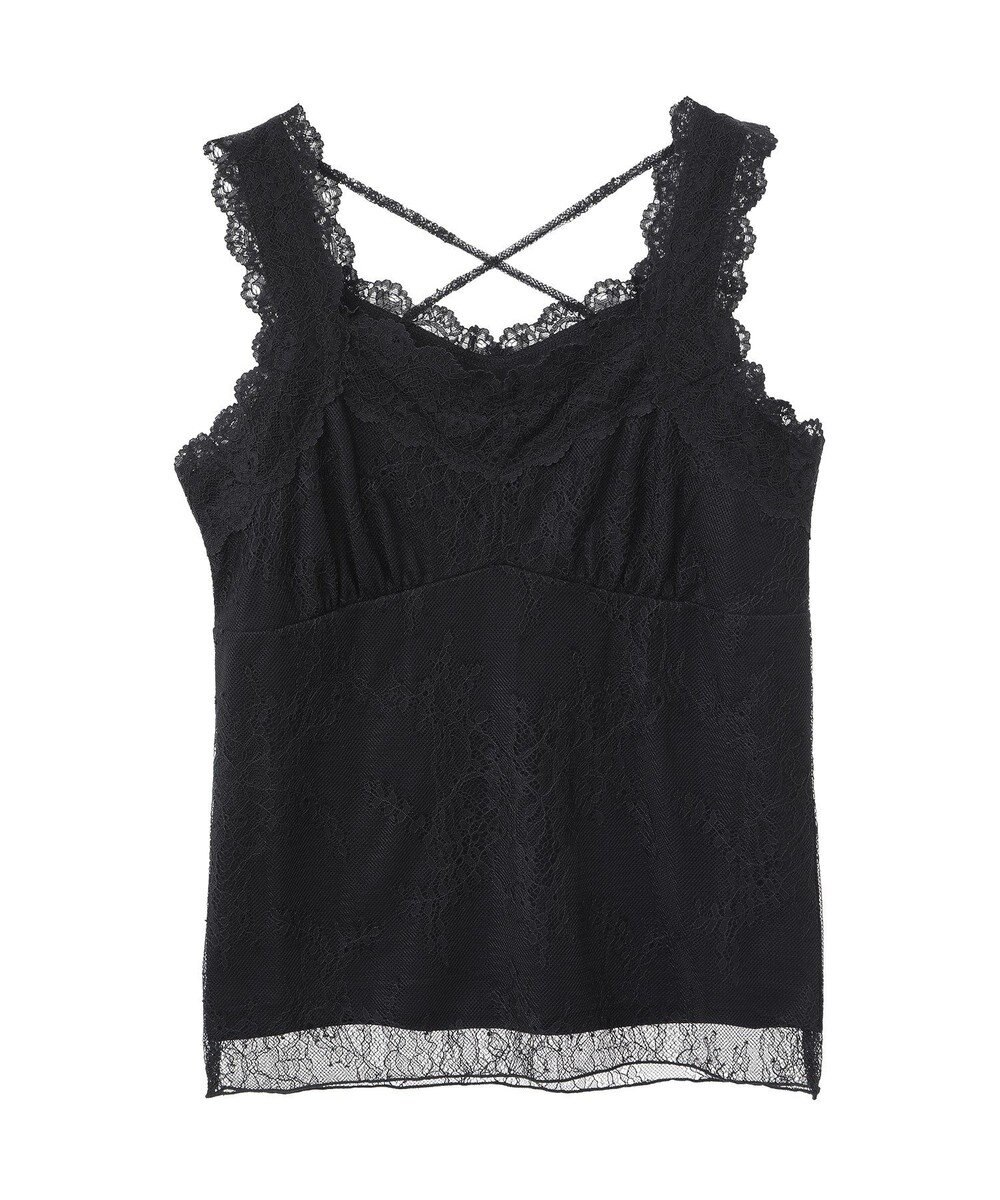 earth music&ecology 総レースキャミソール 