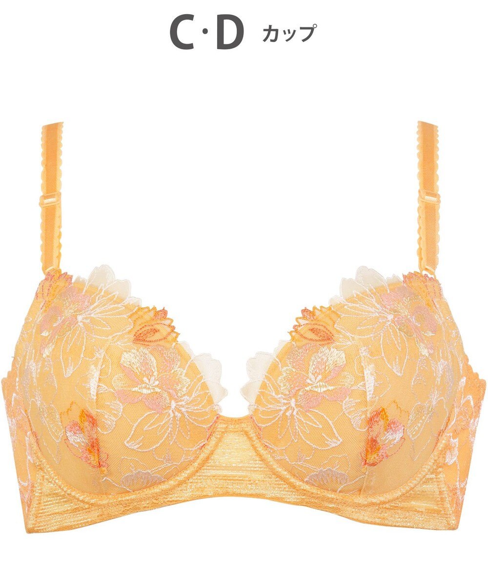 Wing ブラジャー 背中の段差をスムージング バストの脇流れをブロック 脇高設計(バック) 【後ろ姿きれいブラ】 ブラ KB2718 ウイング／ワコール 