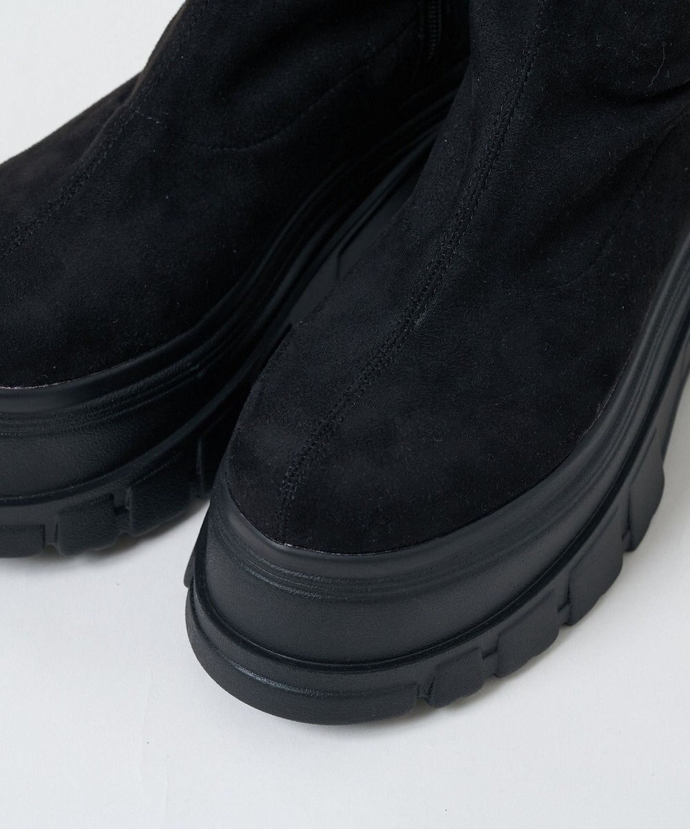 WEGO 厚底ボリュームロングブーツ 