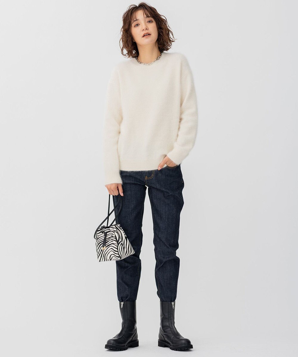 23区 L ヘアリー ニット 