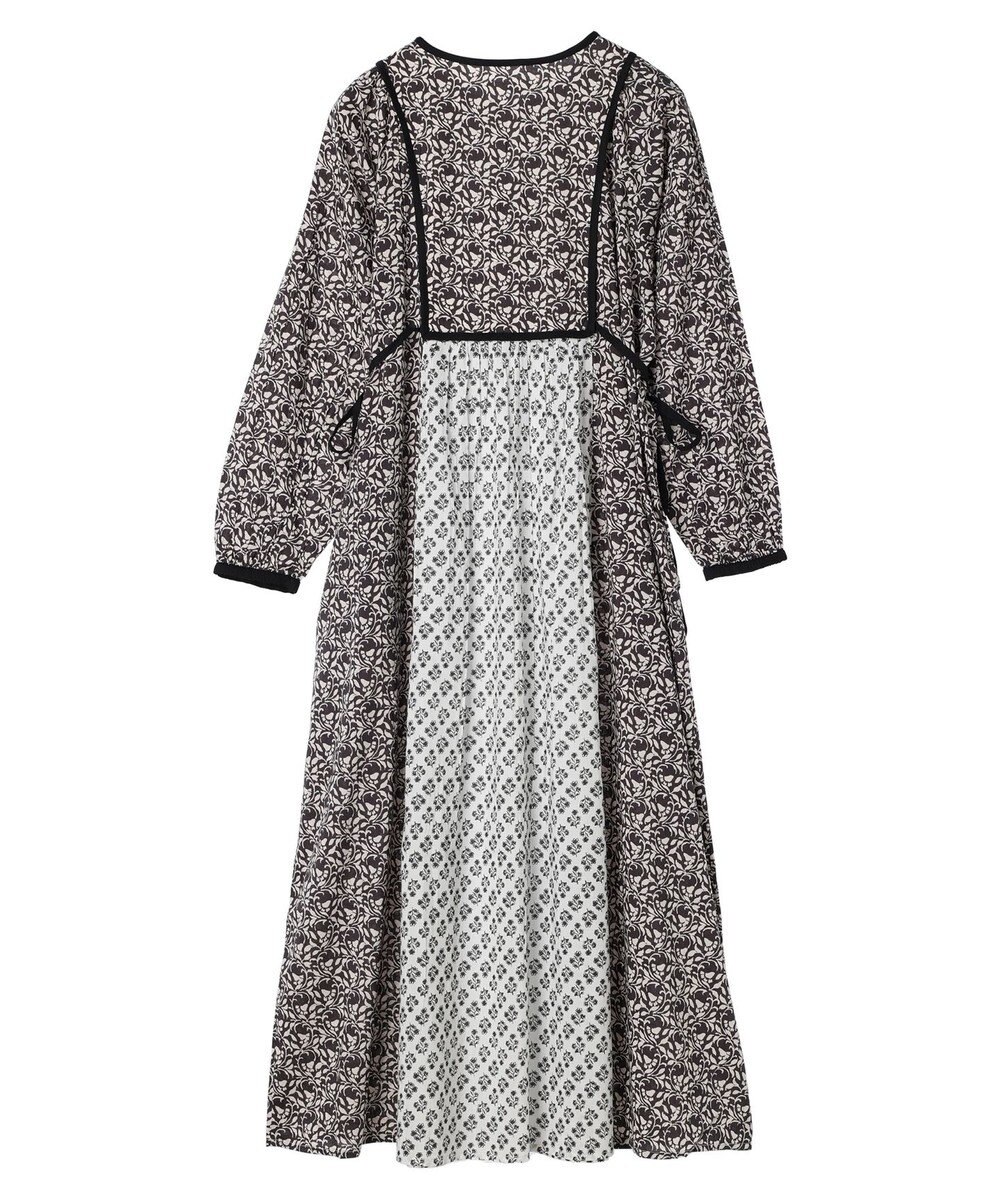 CRAFT STANDARD BOUTIQUE インド綿混エスニック切替ワンピース 