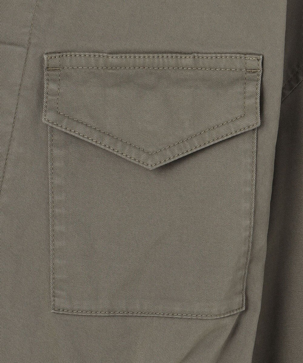 23区 コットンストレッチ ミリタリー ジャケット 