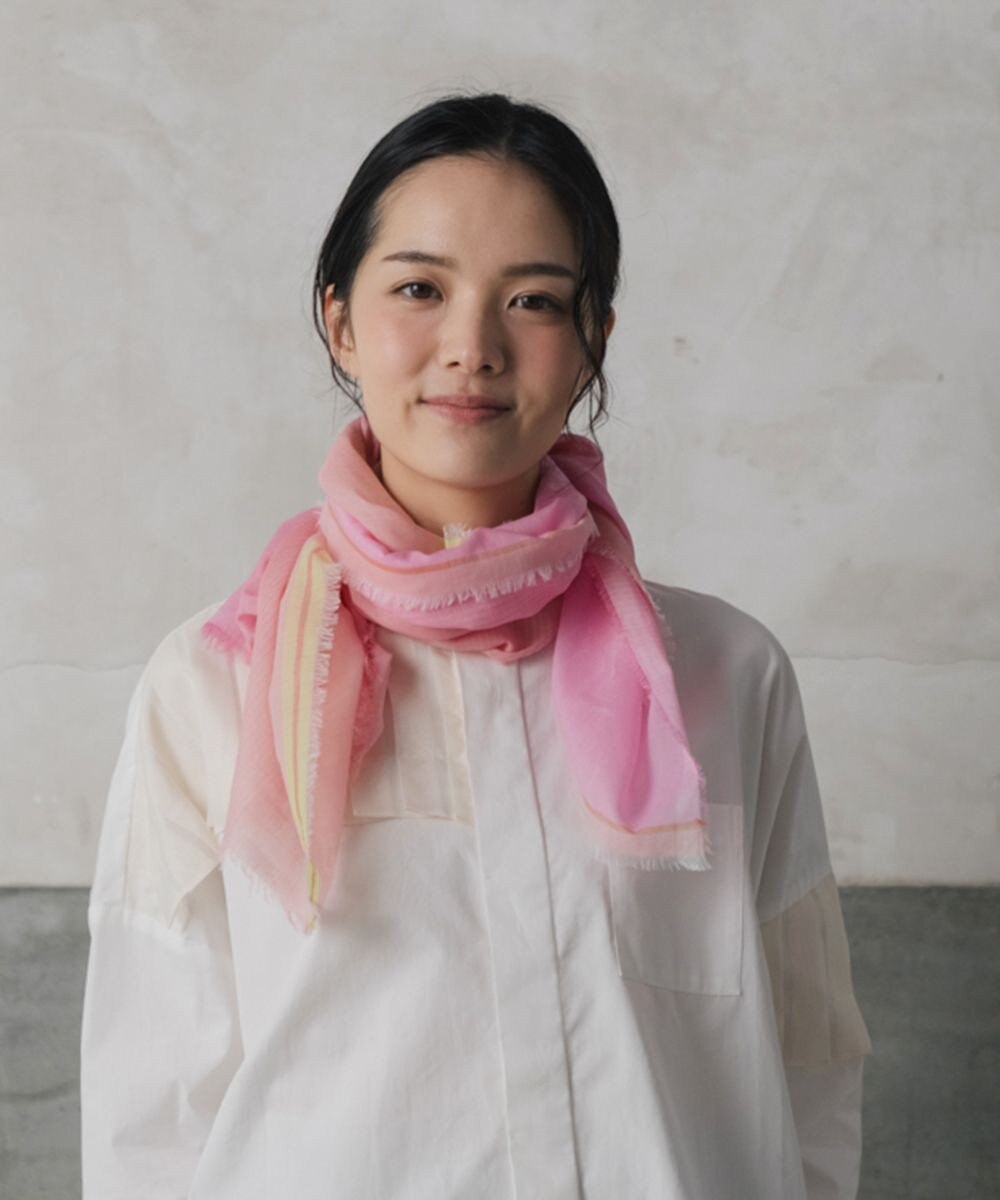 POLS 播州織 極細コットンストール Sサイズ 