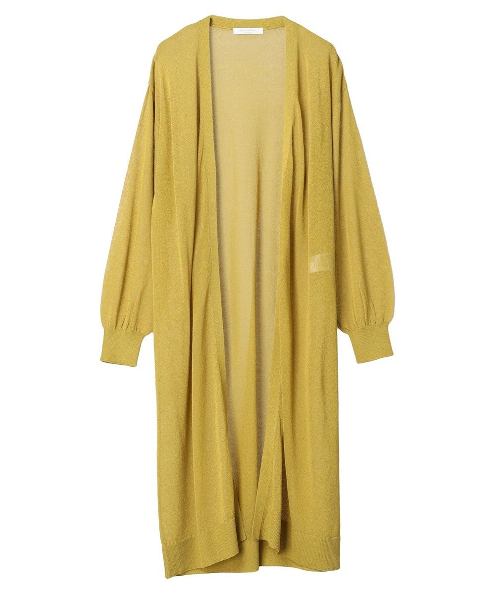 Green Parks 接触冷感ロング丈カーデ 