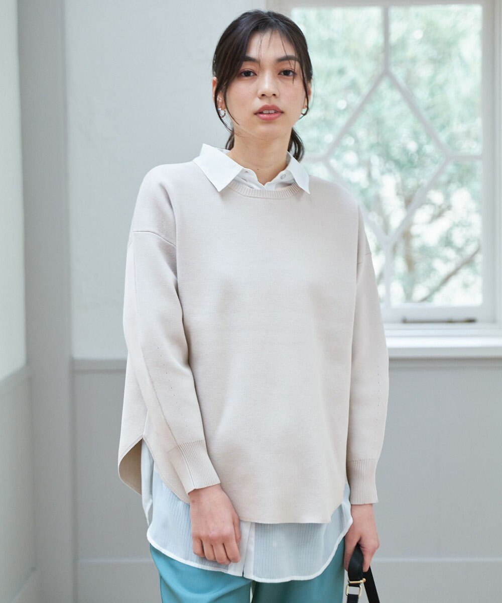 ANY ミラノリブニットプルオーバー 