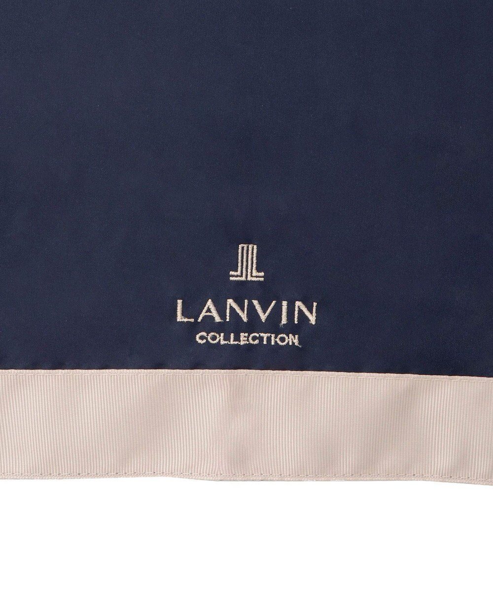 MOONBAT 【晴雨兼用日傘】ランバン コレクション（LANVIN COLLECTION）折りたたみ日傘 グログランリボン 