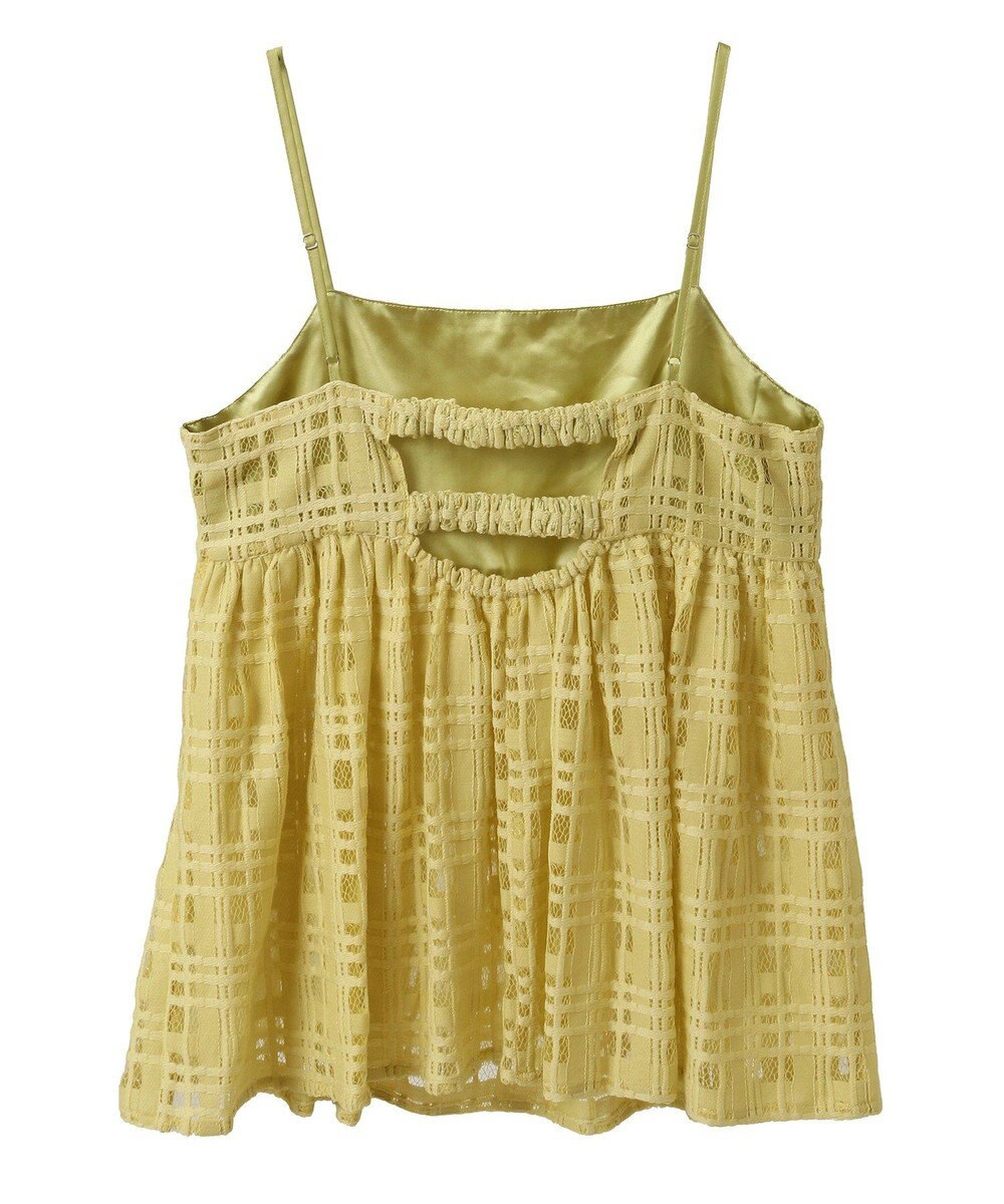 AMERICAN HOLIC チェックレースオーバーキャミソール 