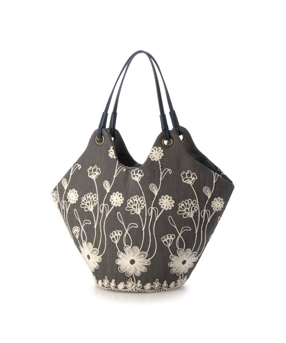 UNBILLION カシュカシュ cachecache / バケツ刺繍トートバッグ 