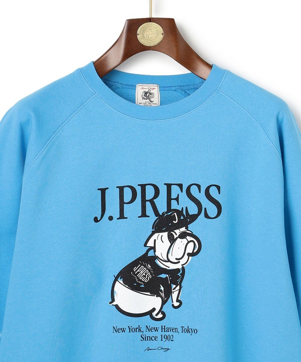 J.PRESS MEN 【AaronChang】【UNISEX】グラフィック スウェットシャツ 