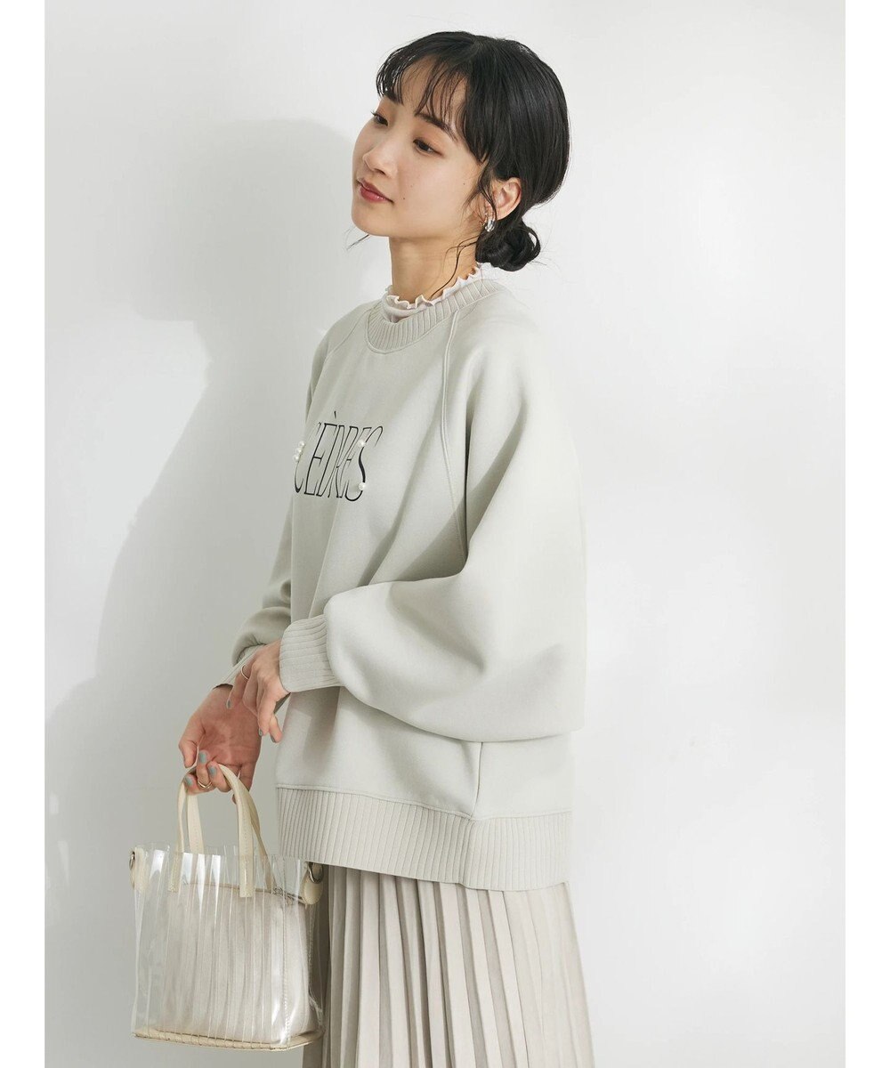 CRAFT STANDARD BOUTIQUE 軽量ボンディングパールロゴプルオーバー 