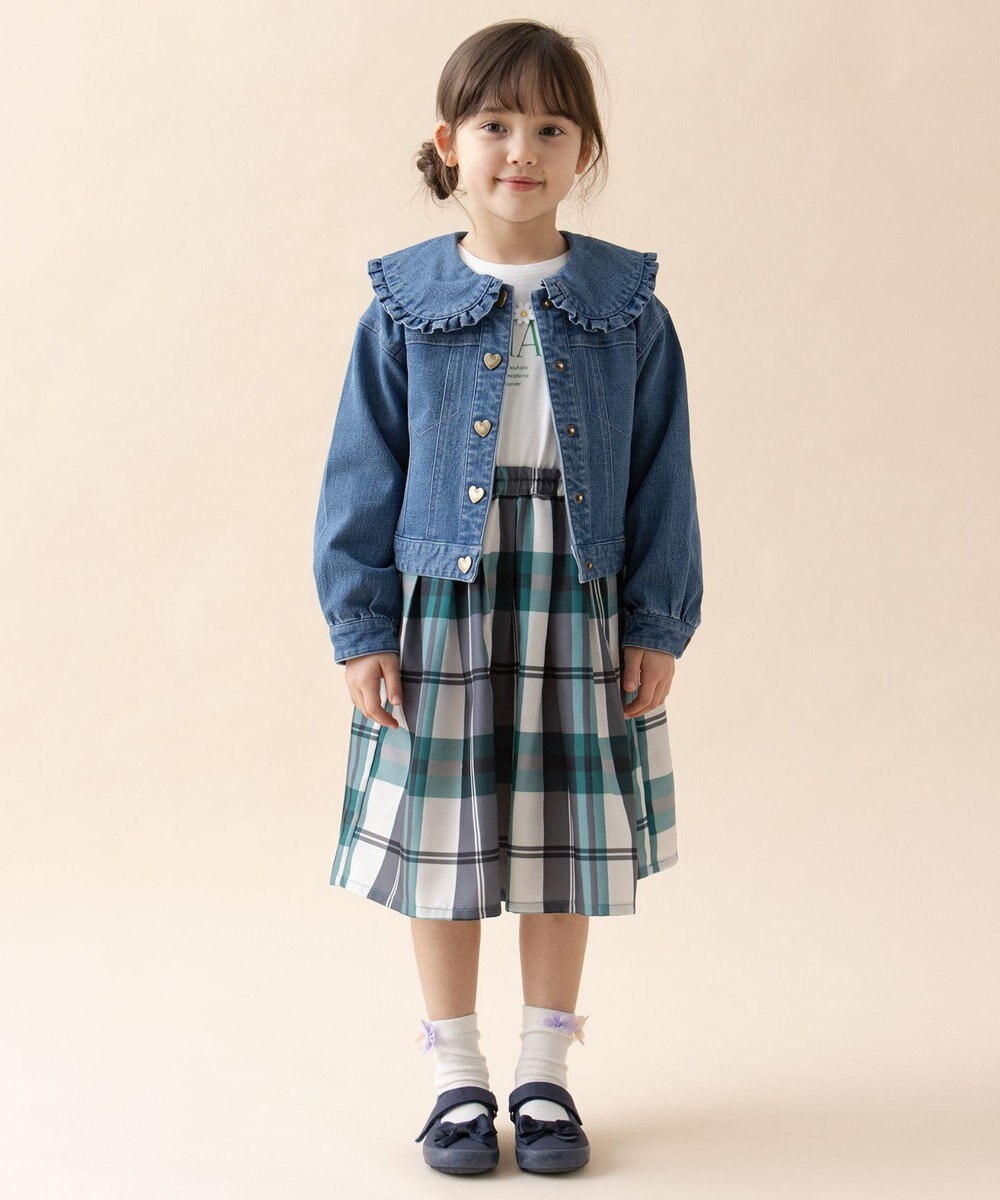 ANY KIDS ロゴ入り 長袖 Ｔシャツ 