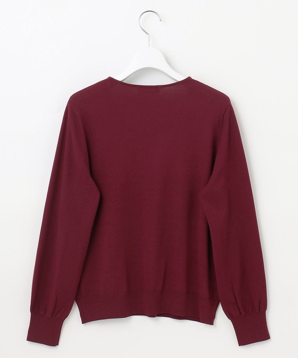 J.PRESS LADIES 【洗える】PRINCE Vネック ニット 