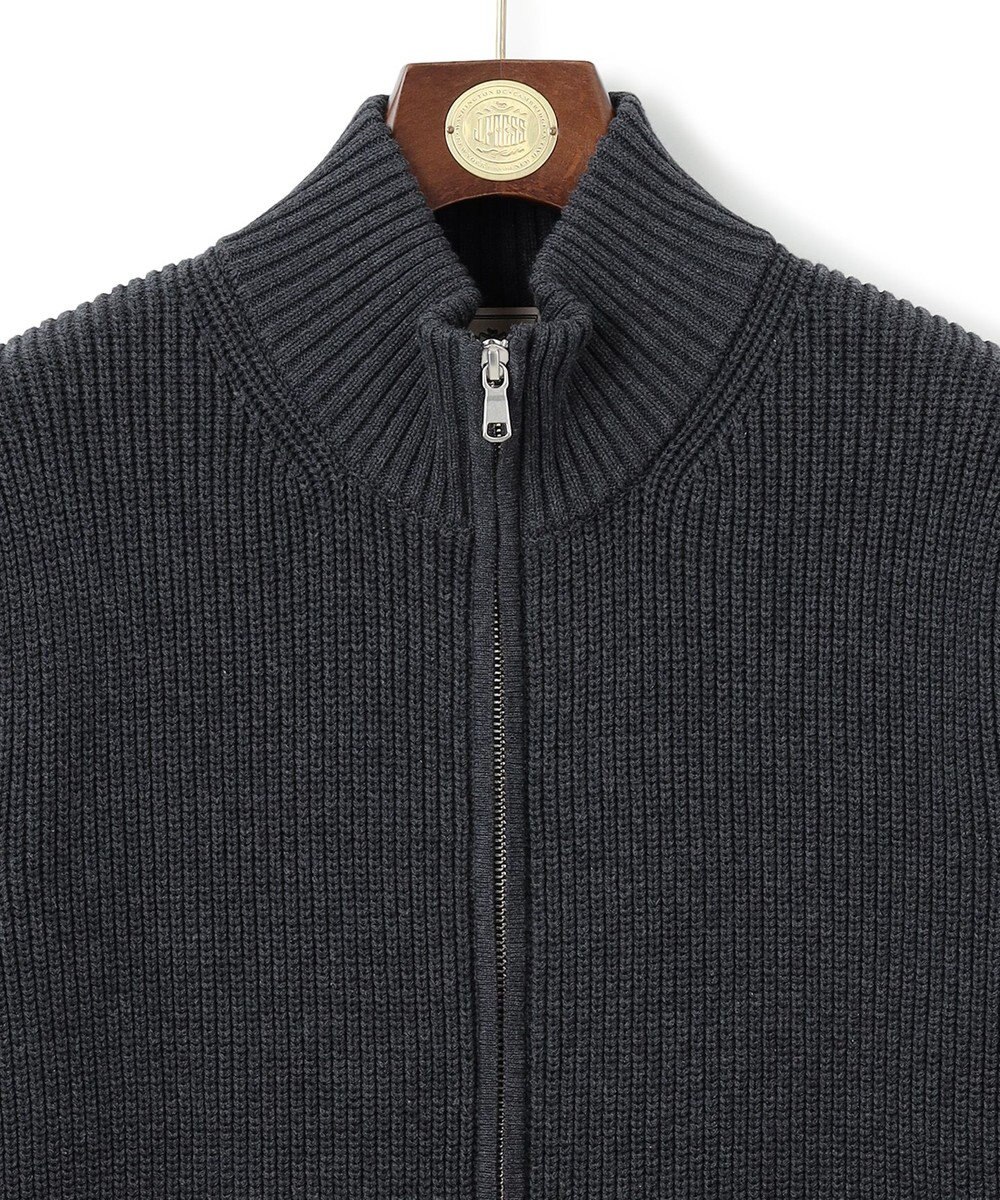 J.PRESS MEN 【WEB・一部店舗限定】フルジップカーディガン 