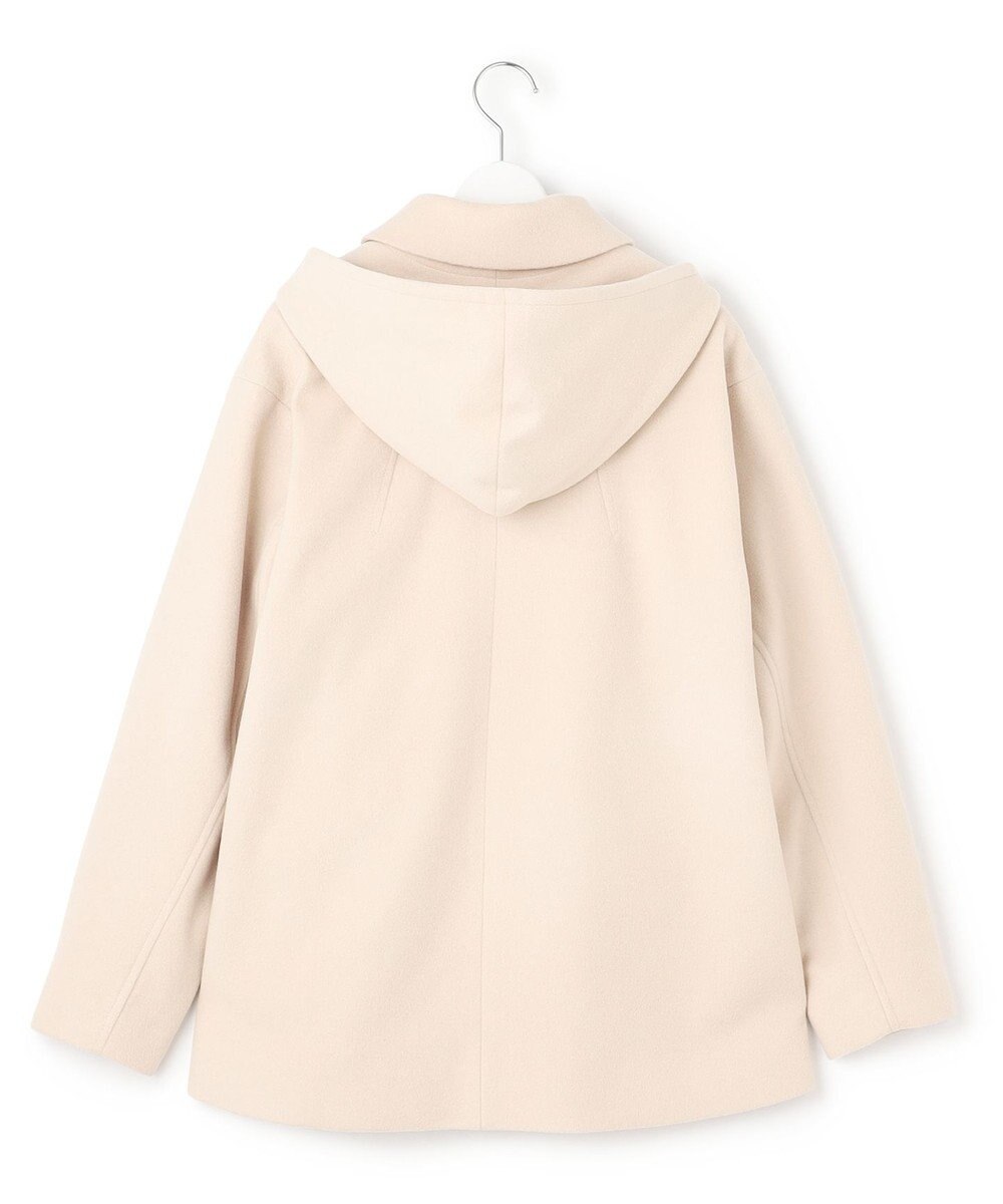 J.PRESS YORK STREET 【WOMEN】2WAY ウールアンゴラ ビーバーショートコート 