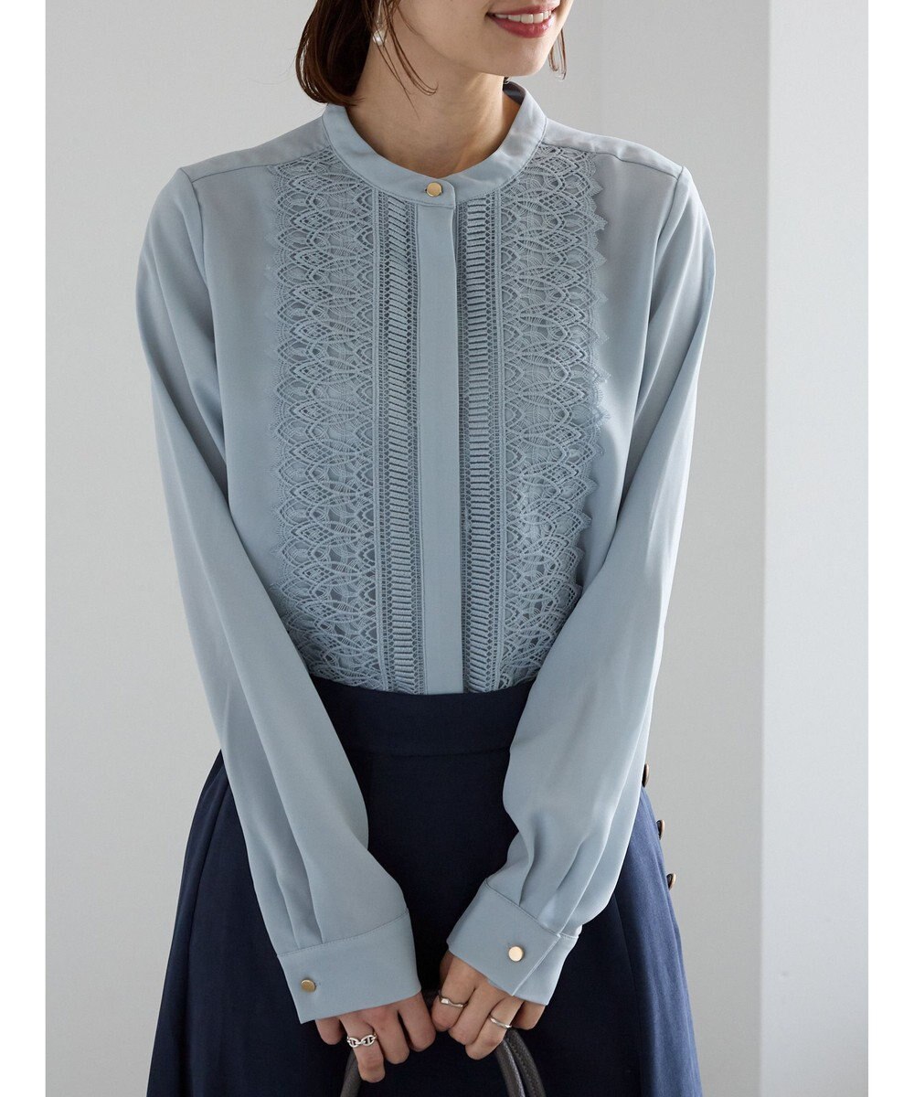 Te chichi フロントレースブラウス 