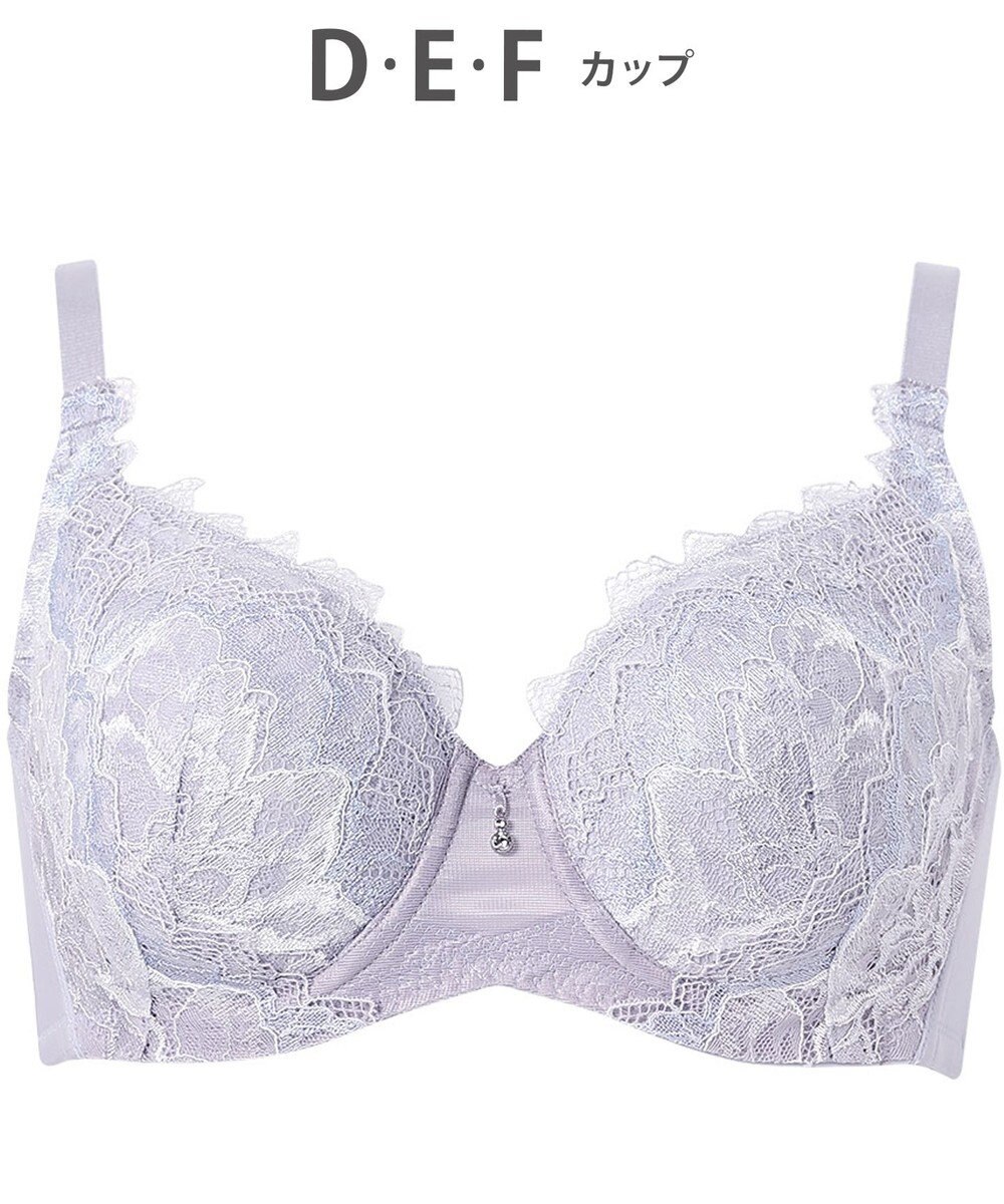 WACOAL ブラジャー 【ハグするブラ】 体温を感知してカラダになじむ 脇高設計 小さく見せる Hカップまで対応 大きいサイズ レディース フルカップ BXB318 /ワコール 