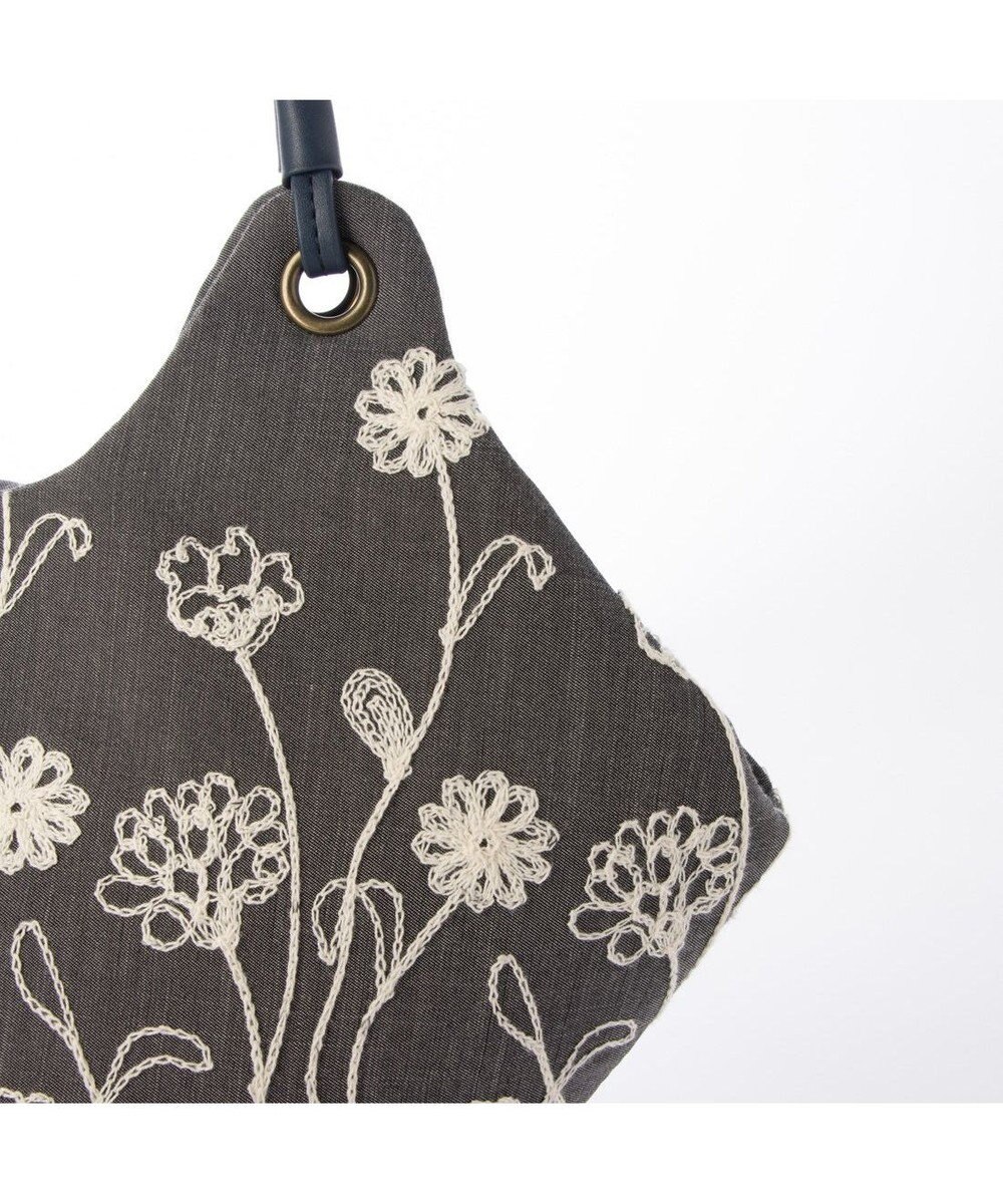 UNBILLION カシュカシュ cachecache / バケツ刺繍トートバッグ 