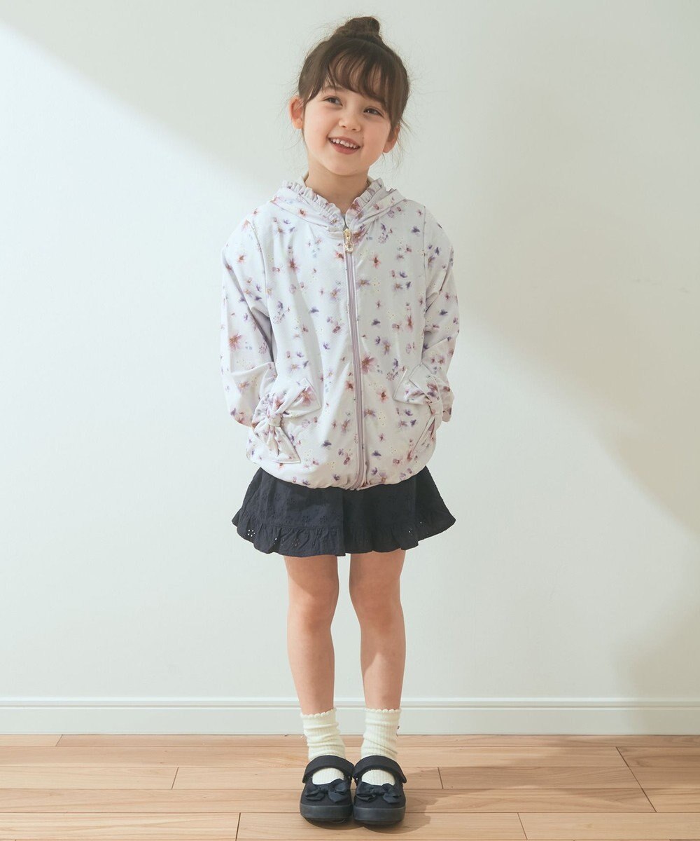 ANY KIDS オーバーレースキュロット 