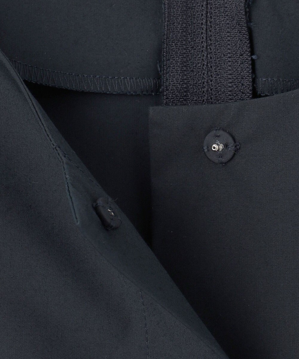 #Newans 【セレモニーにも】＜亀恭子さんコラボ＞下から着られちゃう！シュシュ付き2WAYカフスシャツ 