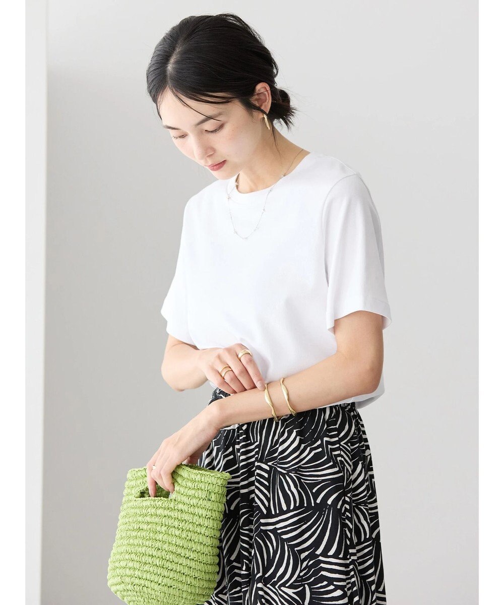 AMERICAN HOLIC キレイＣＯＴＴＯＮクルーネックカットプルオーバー 