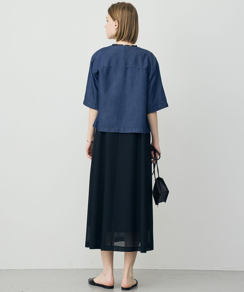 ICB L 【先行予約】サマーレノクロス フレアワンピース 