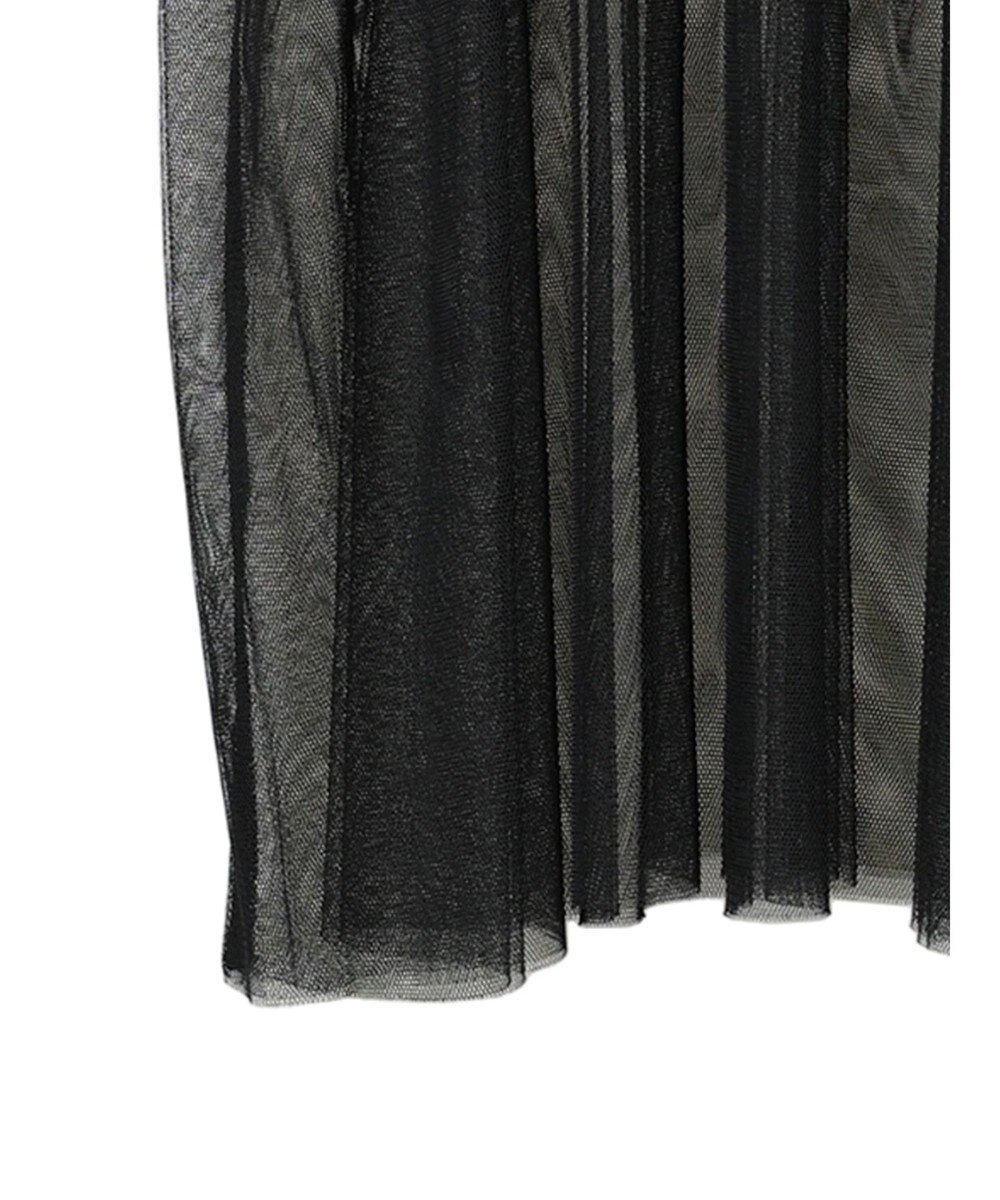 Green Parks チュールシャーリングチュニック 