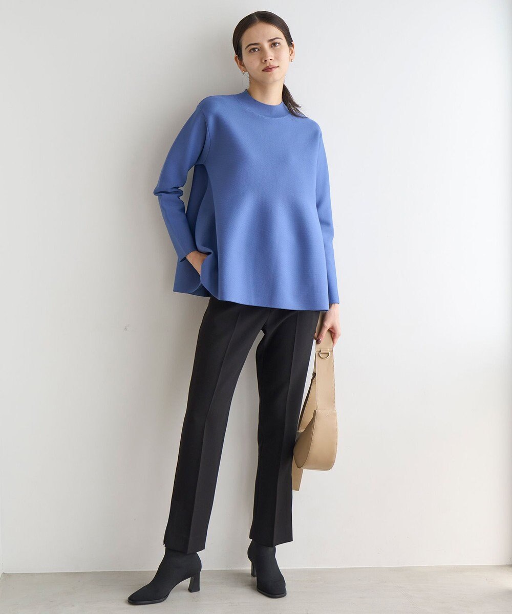 UNFILO 【新色追加】ペプラムニット 