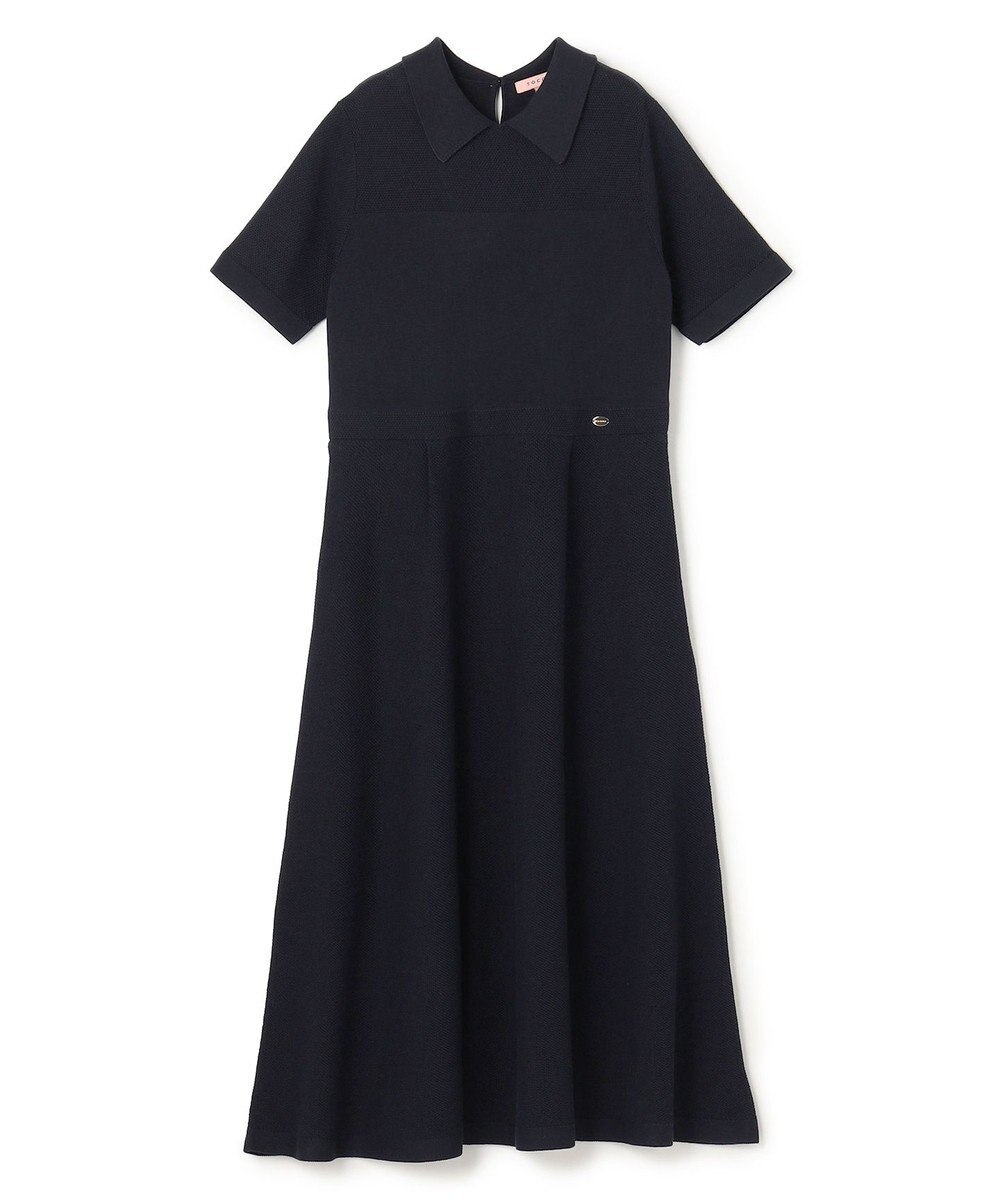 TOCCA 【WEB限定・鈴木ゆうかさん着用】HONEYCOMB MESH KNIT ニットドレス 