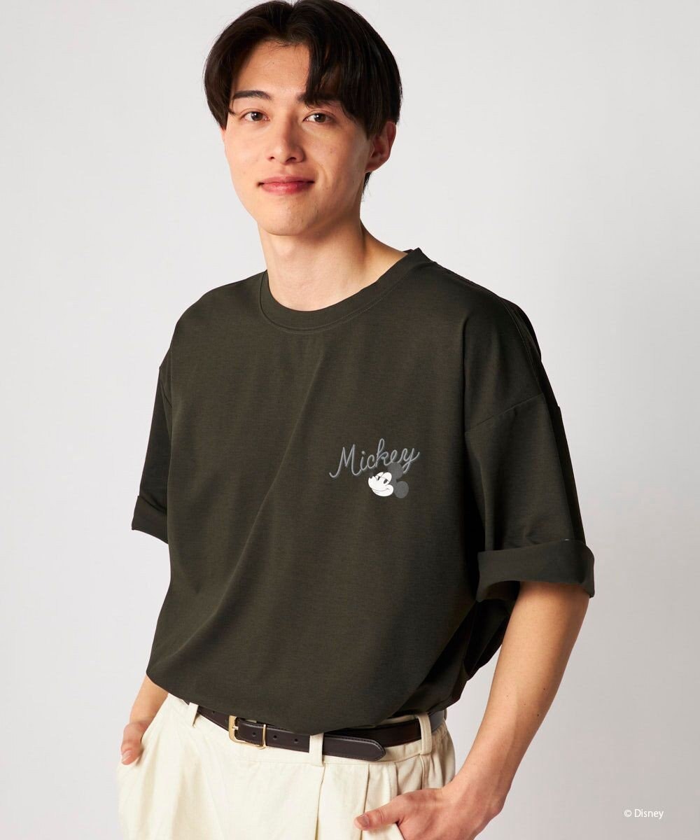 OP／FILA 【Ocean Pacific】ミッキー/水陸両用ビッグTシャツ/ユニセックス 
