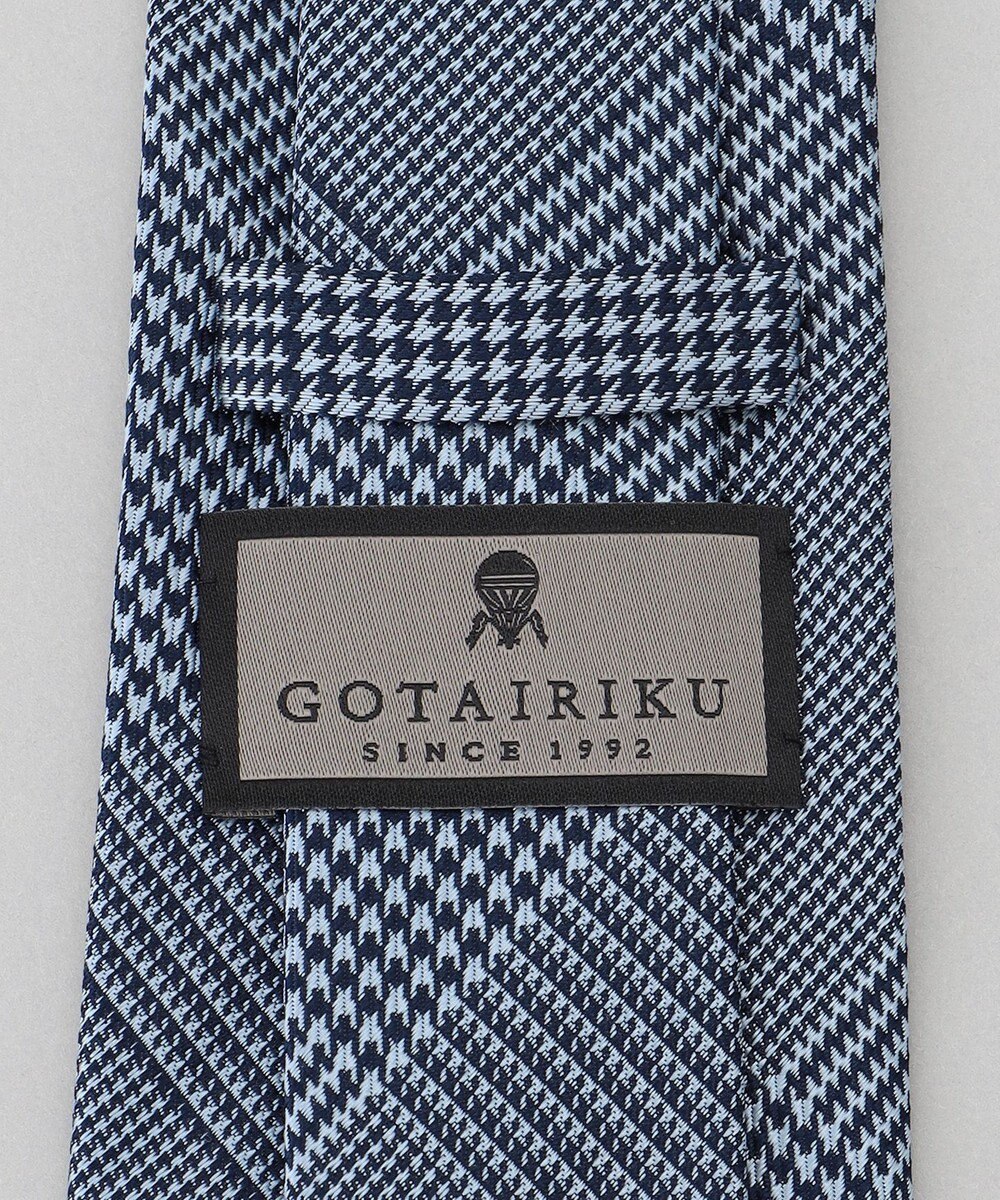GOTAIRIKU GOTAIRIKU別注【日本製】シルク ネクタイ_チェック柄 