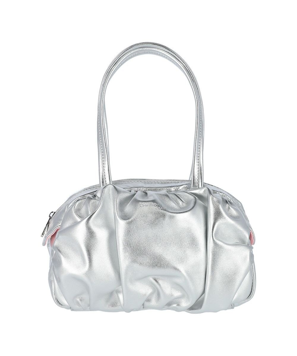 tsumori chisato CARRY ラムギャザー ミニボストン トートバッグ 