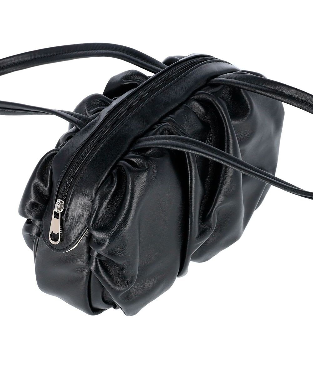 tsumori chisato CARRY ラムギャザー ミニボストン トートバッグ 